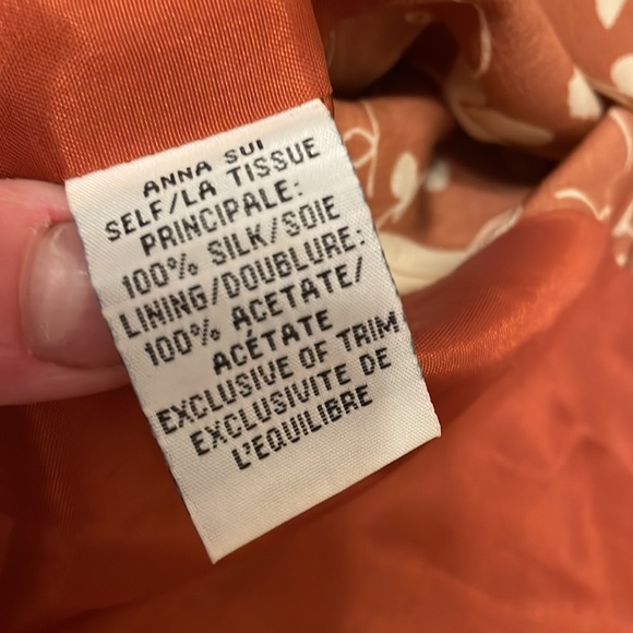 Anthropologie silk top - Picture 5 of 5